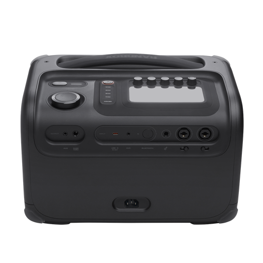 JBL BandBox Trio - Black - Portable AI-powered practice amp and speaker - Back image number null